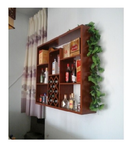 Kệ treo tường để rượu thiết kế thông minh TR18