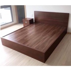 Giường ngủ giá rẻ rộng 1.2 mét bằng gỗ công nghiệp GCN01