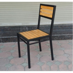 Ghế bằng gỗ tự nhiên cho nhà hàng quán ăn GBA03