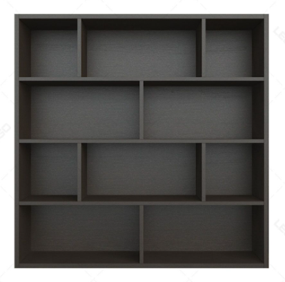 Giá gỗ để sách tài liệu 4 tầng KT: 120x120cm KSG206