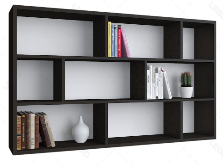 Kệ gỗ kiểu treo tường 3 tầng không cánh KSG239