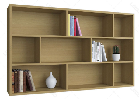 Kệ gỗ kiểu treo tường 3 tầng không cánh KSG239